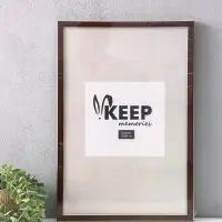 Фоторамка для фото 30&times;45 см Keep memories, Elysian, пластик, красное дерево с золотом