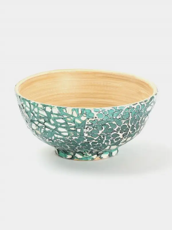 Миска, 14&times;14&times;7 см, бамбук