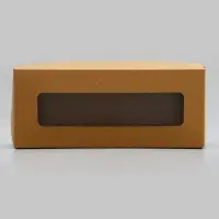 Коробка складная, крафт, 17×7×4 см, 0.5 л