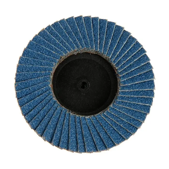 Круг лепестковый торцевой ТУНДРА, по нержавеющей стали, для дрели, М8, 75 мм, P60, 3 шт.