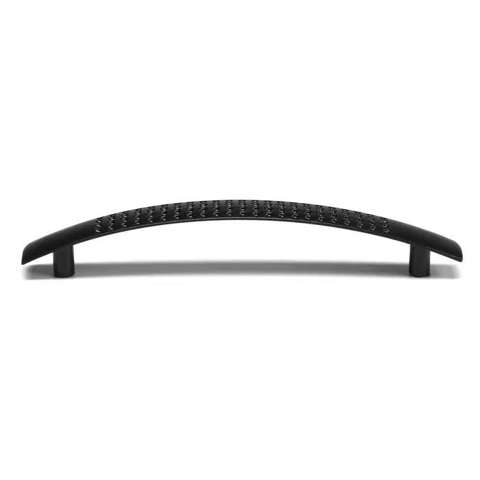 Ручка-скоба мебельная ТУНДРА STANDART РС001, м/о 96 мм, цвет черный, 4 шт.