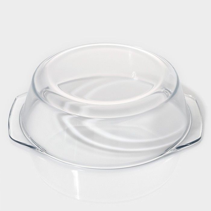 Кастрюля из жаропрочного стекла для запекания Доляна «Фуэго», 1 л, 20,7×18×8 см, с крышкой Кастрюля из жаропрочного стекла для запекания Доляна «Фуэго», 1 л, 20,7×18×8 см, с крышкой