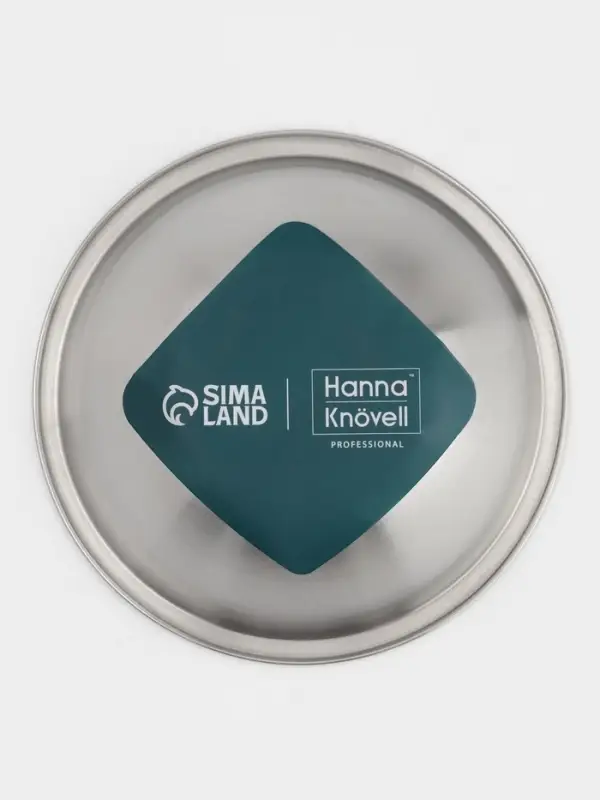 Миска Hanna Kn&ouml;vell, 620 мл, d=16 см, толщина 0.4-0.5 мм, нержавеющая сталь