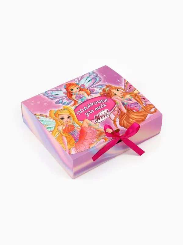 Коробка подарочная &laquo;Винкс&raquo;, 20&times;18&times;5 см