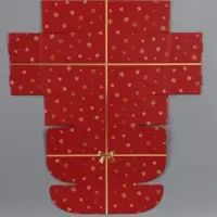 Коробка подарочная самосборная &laquo;Бант&raquo;, 24&times;24&times;12 см