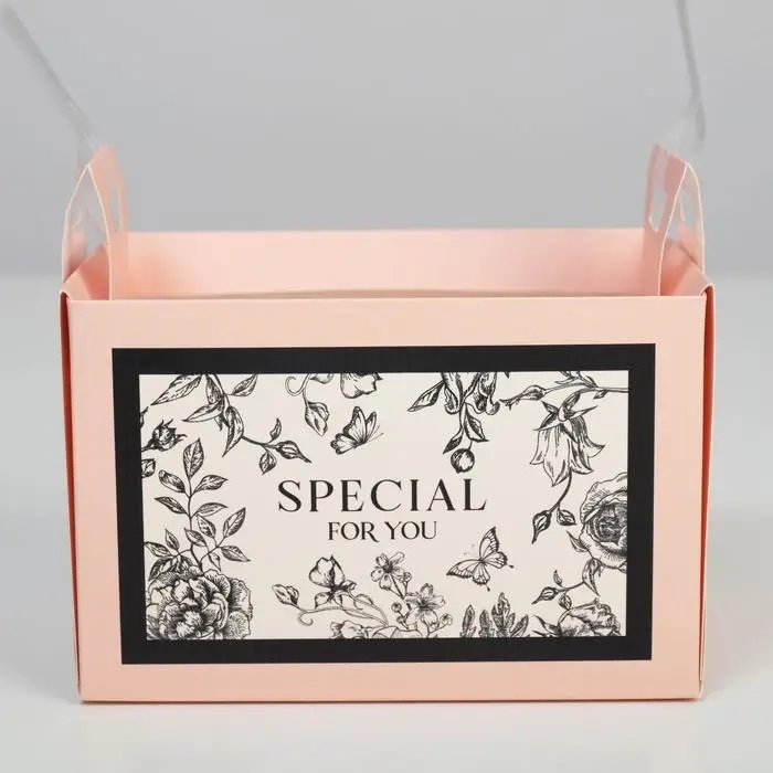 Переноска для цветов «Special for you», 10 × 13 × 15 см Переноска для цветов «Special for you», 10 × 13 × 15 см