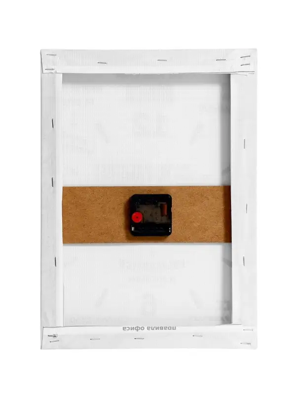 Часы - картина настенные интерьерные &laquo;Правила офиса&raquo;, 30&times;40 см, на холсте, бесшумные