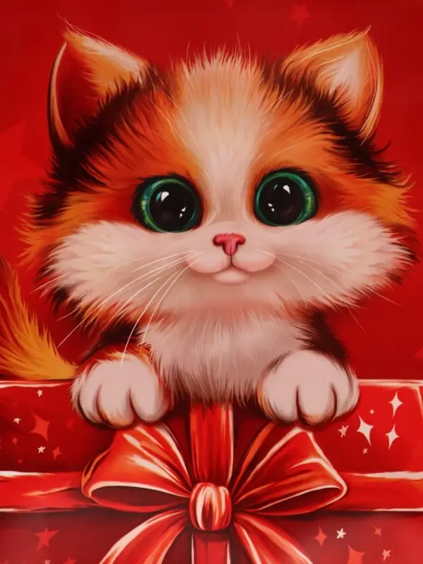 Пакет "Котенок", мягкий пластик, 23 x 27 см, 150 мкм