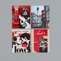 Набор мини-открыток &laquo;Любовь&raquo;, 35 штук, 8 x 9,5 см