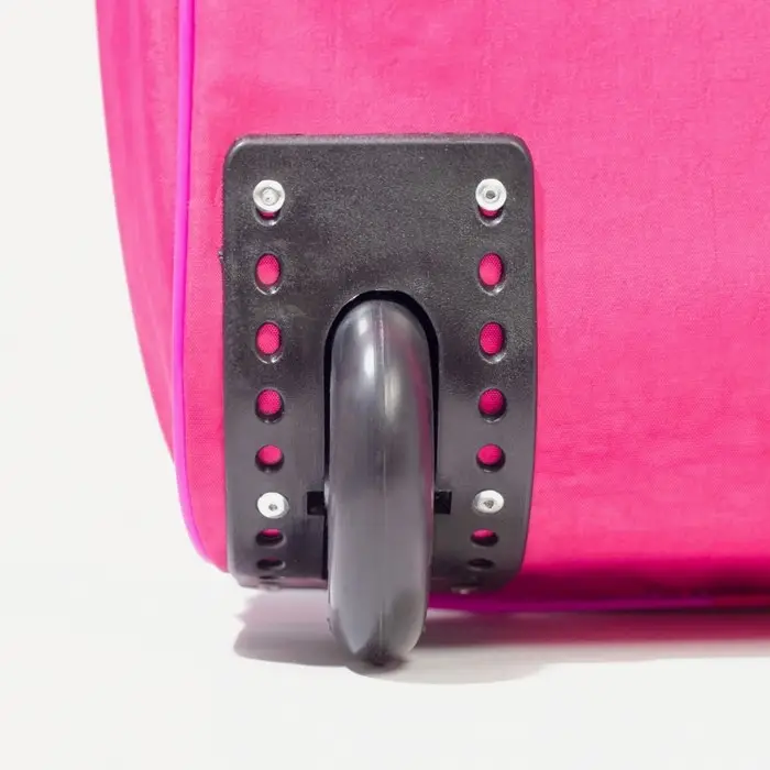 Чемодан детский 34 л (XS), отдел на молнии, цвет розовый