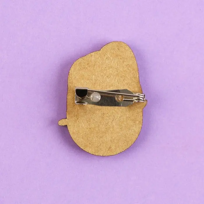 Значок деревянный «Школьницы», аниме, 2,6 х 3,3 см Значок деревянный «Школьницы», аниме, 2,6 х 3,3 см