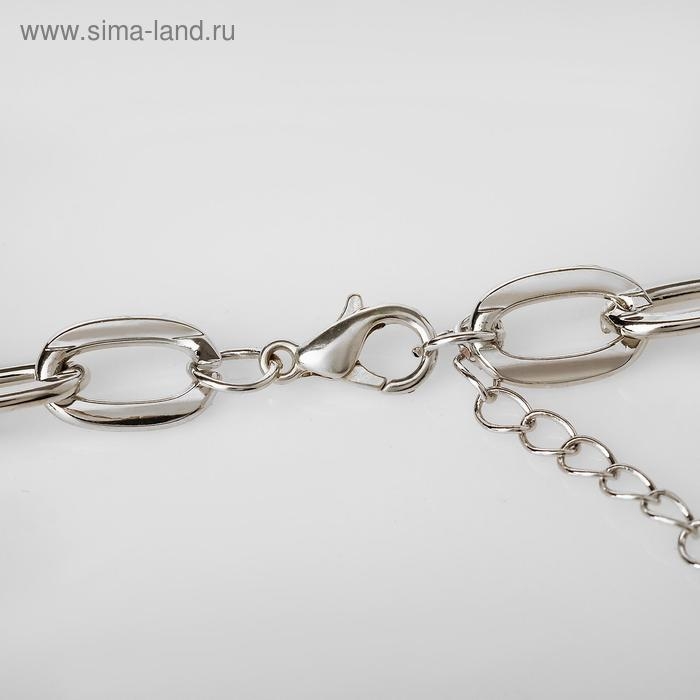 Кулон «Цепь» сердечко на булавке, цвет серебро, 50 см Кулон «Цепь» сердечко на булавке, цвет серебро, 50 см