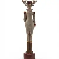 Фигурка &laquo;Олень с подарком&raquo;, 5.5&times;4.2&times;20.5 см