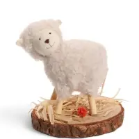 Фигурка декоративная &laquo;Барашек на полянке&raquo;, 7.5&times;7.5&times;8.5 см