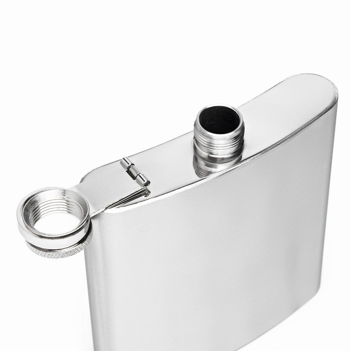 Фляжка для алкоголя, нержавеющая сталь, подарочная, армейская, 480 мл, 16 oz Фляжка для алкоголя, нержавеющая сталь, подарочная, армейская, 480 мл, 16 oz