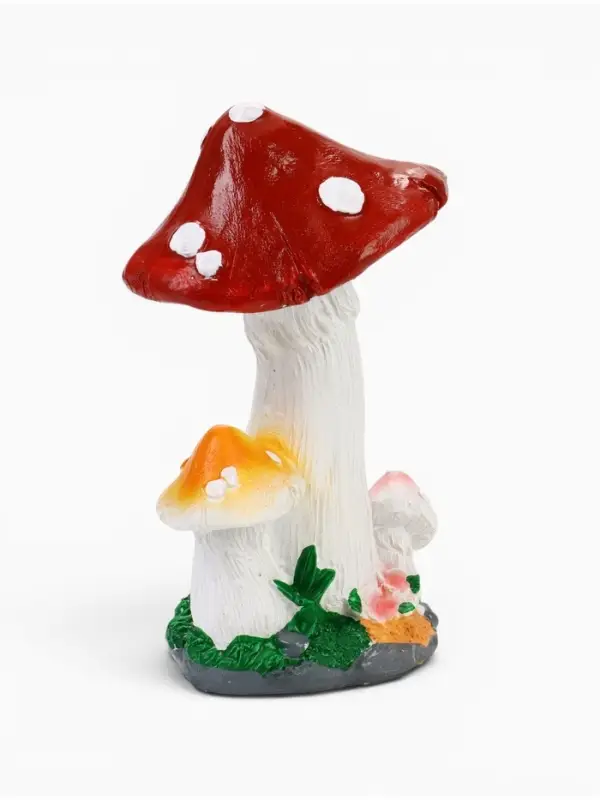 Садовая фигура из полистоуна &laquo;Мухомор&raquo;, 11.5&times;11&times;23 см