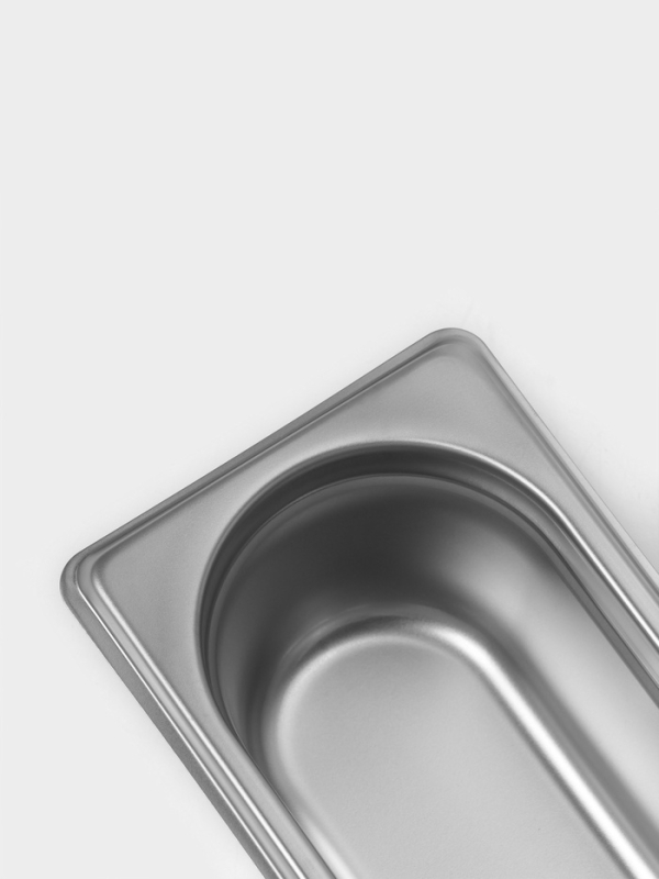 Гастроемкость 1/9x65 мм, 176x108x65 мм, толщина 0,8 мм Гастроемкость 1/9x65 мм, 176x108x65 мм, толщина 0,8 мм