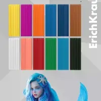 Пластилин 12 цветов ErichKrause Aquamarine, со стеком