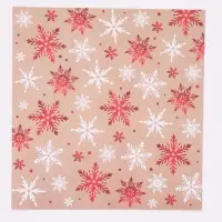 Бумага для скрапбукинга &laquo;Снежинки&raquo;, 180 г/м, 30.5&times;32 см