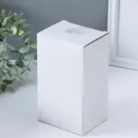 Сувенир керамика свет "Морской конёк" бело-синий 6,5х8,5х16,5 см