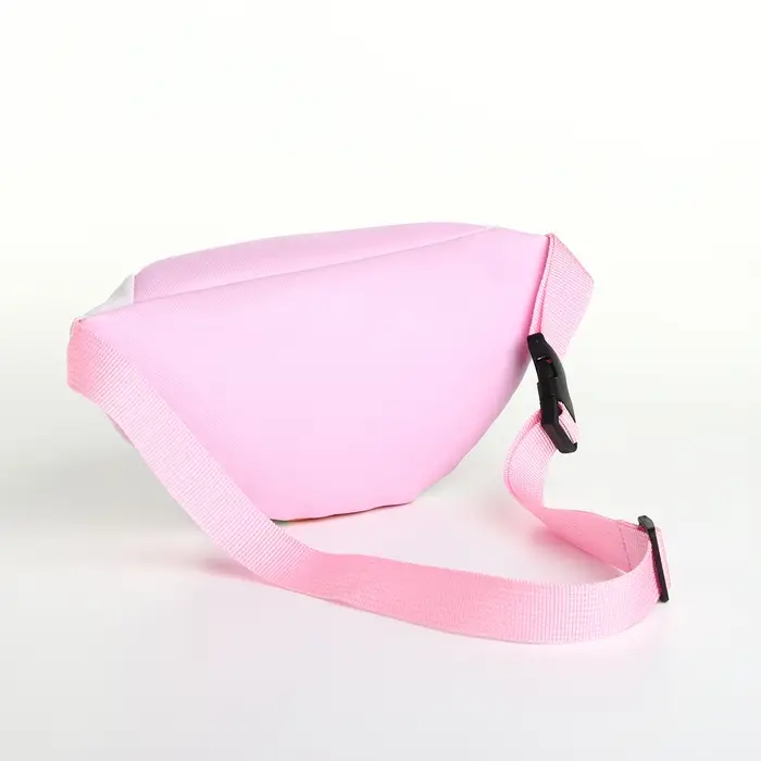 Сумка поясная &laquo;Друзья&raquo;, для девочки, на молнии, розовая