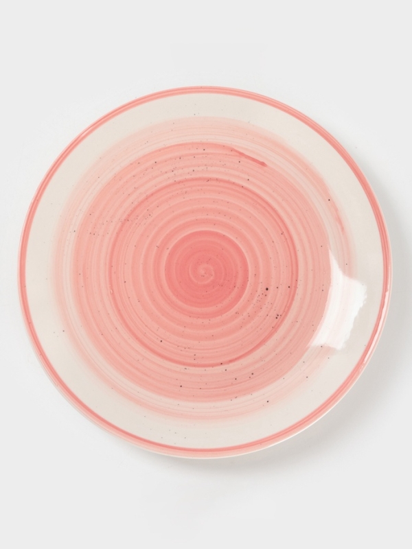 Тарелка десертная Доляна "А-ля Прима" 19см, 19,5х2, цвет розовый