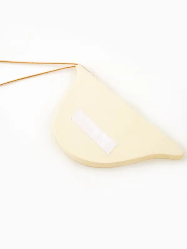 Елочные игрушки из бумаги, набор 5 штук, цвет бежевый Елочные игрушки из бумаги, набор 5 штук, цвет бежевый