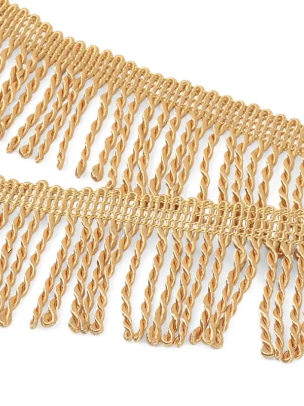 Бахрома жгут, 6,5 см, 20 м±0.5, цвет золотой Бахрома жгут, 6,5 см, 20 м±0.5, цвет золотой