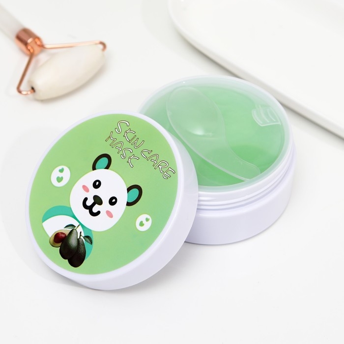 Гидрогелевые патчи для глаз с экстрактом авокадо, 60 шт. Гидрогелевые патчи для глаз с экстрактом авокадо, 60 шт.