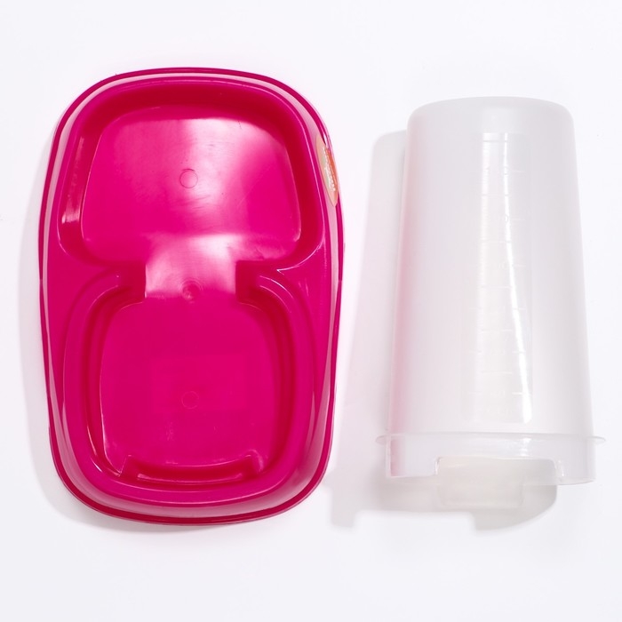 Автопоилка/автокормушка с мерным делением, 1,3 л, фуксия Автопоилка/автокормушка с мерным делением, 1,3 л, фуксия