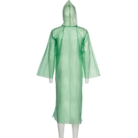 Плащ дождевик рыбацкий с капюшоном на липучках (XXXL)