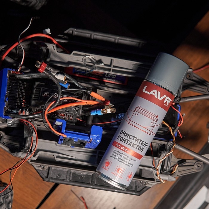 Очиститель контактов LAVR, Electrical contact cleaner, 335 мл, аэрозольный Ln1728 Очиститель контактов LAVR, Electrical contact cleaner, 335 мл, аэрозольный Ln1728