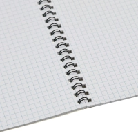 Тетрадь общая Attache,60л,клет,А4,спир,обл.мел.карт