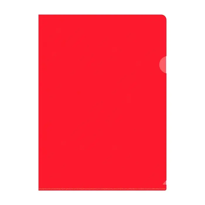 Папка уголок А4 180мкм, Calligrata DeLuxe, красный, непрозрачный, с тиснением Папка уголок А4 180мкм, Calligrata DeLuxe, красный, непрозрачный, с тиснением