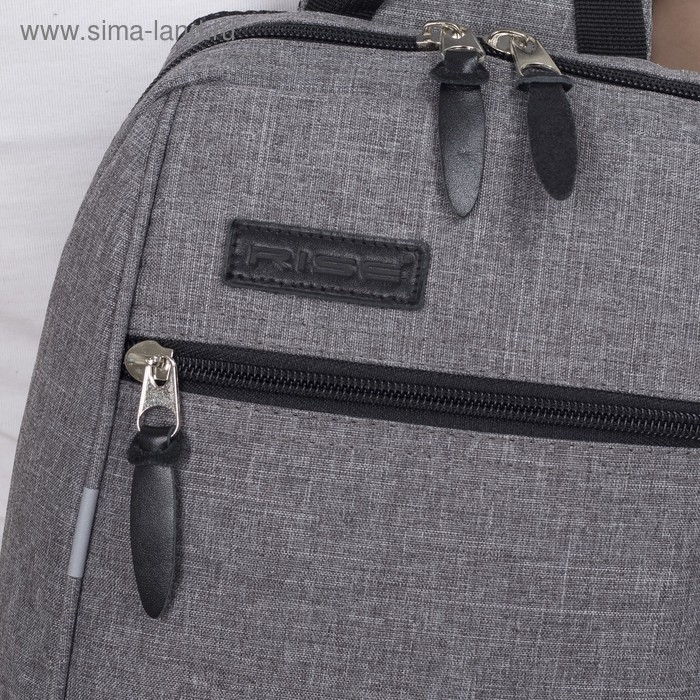 Сумка-слинг, RISE, текстиль, цвет серый Сумка-слинг, RISE, текстиль, цвет серый