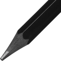 Карандаш чернографитный Выбор есть, НВ, пластик, с ласт, черн.корп,12шт/уп
