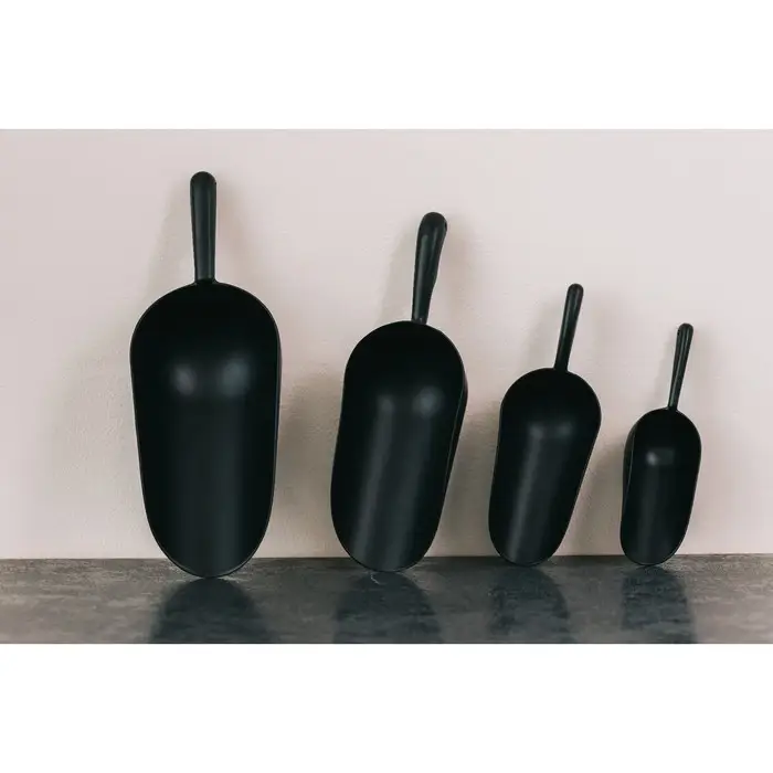 Совок Magistro Alum black, 600 мл, 30.5 см, чёрные