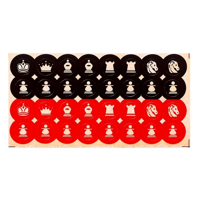 Настольная игра «Шашки, шахматы», 2 в 1, на магнитах, 4+ Настольная игра «Шашки, шахматы», 2 в 1, на магнитах, 4+