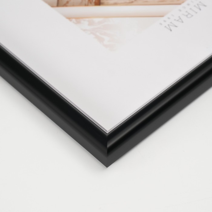 Фоторамка пластик Gallery 20х20 см, 636477-22, чёрный с серебром (пластиковый экран) Фоторамка пластик Gallery 20х20 см, 636477-22, чёрный с серебром (пластиковый экран)