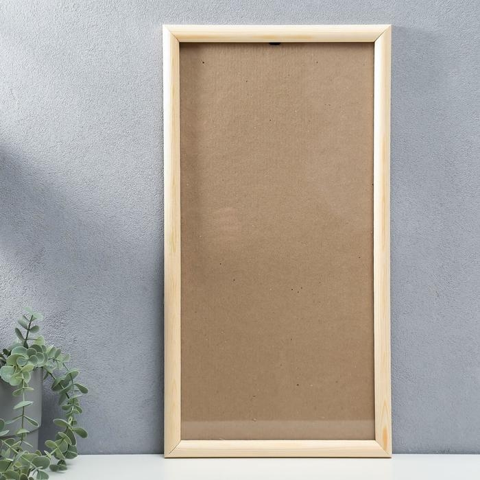 Фоторамка 25х50 см белое дерево № 5 Фоторамка 25х50 см белое дерево № 5