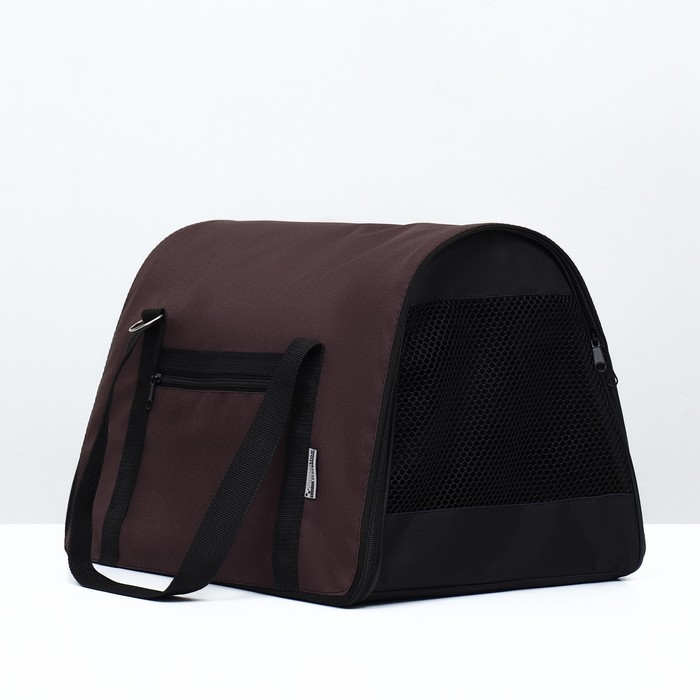 Сумка-переноска FLIP, размер M, 43 х 27 х 30 см, коричневая Сумка-переноска FLIP, размер M, 43 х 27 х 30 см, коричневая