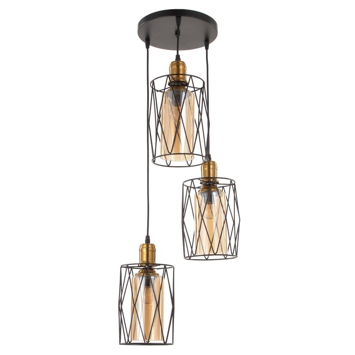 Светильник BayerLux 2101/3BK E27 40Вт черный Светильник BayerLux 2101/3BK E27 40Вт черный