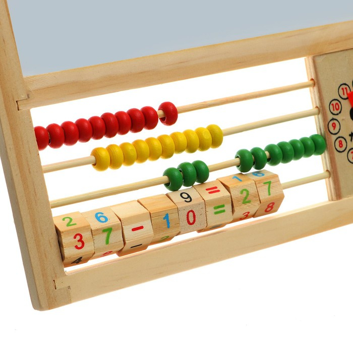 Доска магнитная двухсторонняя, на подставке, рабочее поле: 22 × 22 см Доска магнитная двухсторонняя, на подставке, рабочее поле: 22 × 22 см