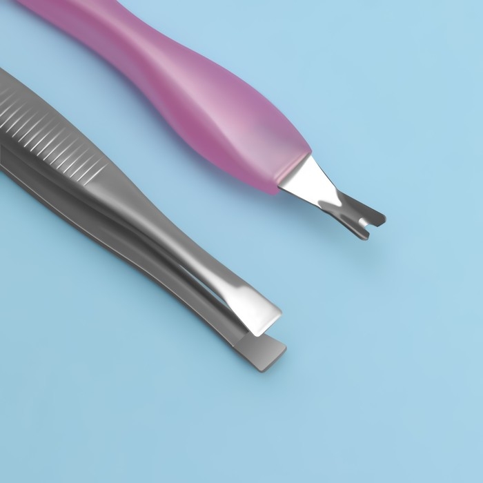 Набор маникюрный, 5 предметов, на блистере, цвет МИКС Набор маникюрный, 5 предметов, на блистере, цвет МИКС