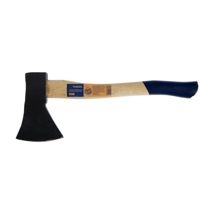 Топор кованый ТУНДРА, деревянное топорище 38 см, 800 г Топор кованый ТУНДРА, деревянное топорище 38 см, 800 г