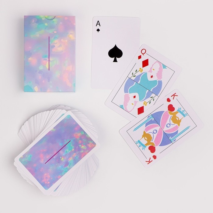 Карты игральные бумажные, 54 шт, 300 гр/м2, 8.7 х 5.7 см Карты игральные бумажные, 54 шт, 300 гр/м2, 8.7 х 5.7 см