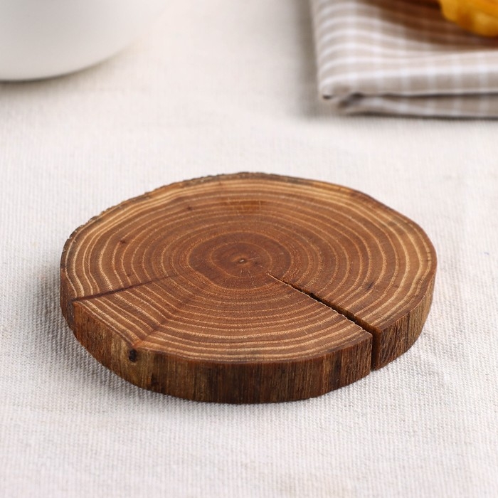 Подставка под горячее Magistro, из натурального вяза, микс Подставка под горячее Magistro, из натурального вяза, микс