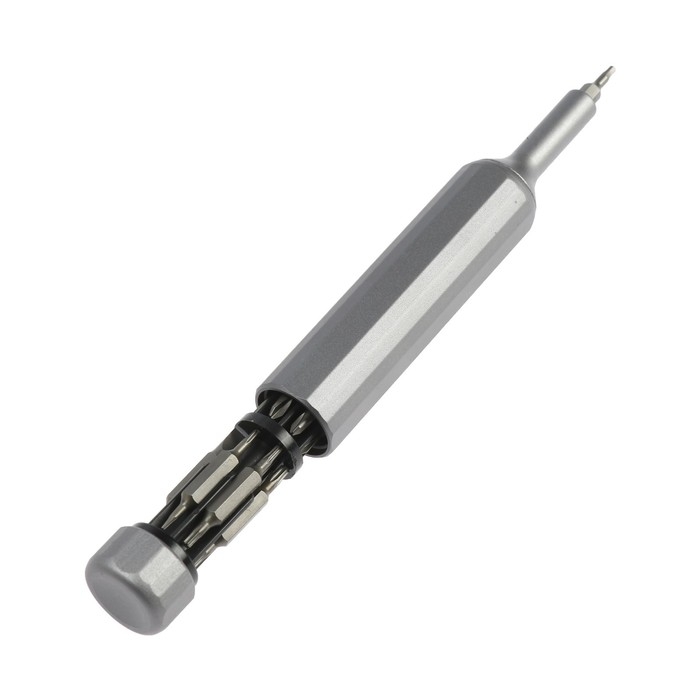 Отвертка с битами для точных работ ТУНДРА, двухсторонние биты 13 шт. 26 в 1 Отвертка с битами для точных работ ТУНДРА, двухсторонние биты 13 шт. 26 в 1