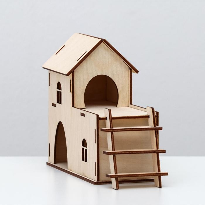 Домик для грызунов, 15,2 х 7 х 23 см Домик для грызунов, 15,2 х 7 х 23 см