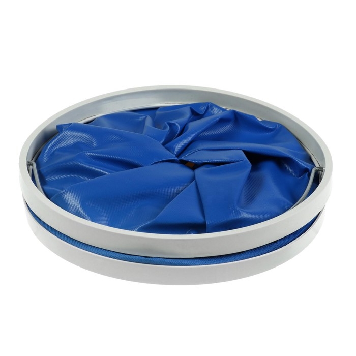 Ведро складное 13 л, автомобильное, цвет синий Ведро складное 13 л, автомобильное, цвет синий